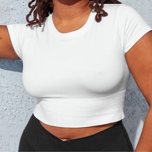OFFLINE By Aerie Sidewalk Seamless Cropped T-Shirt